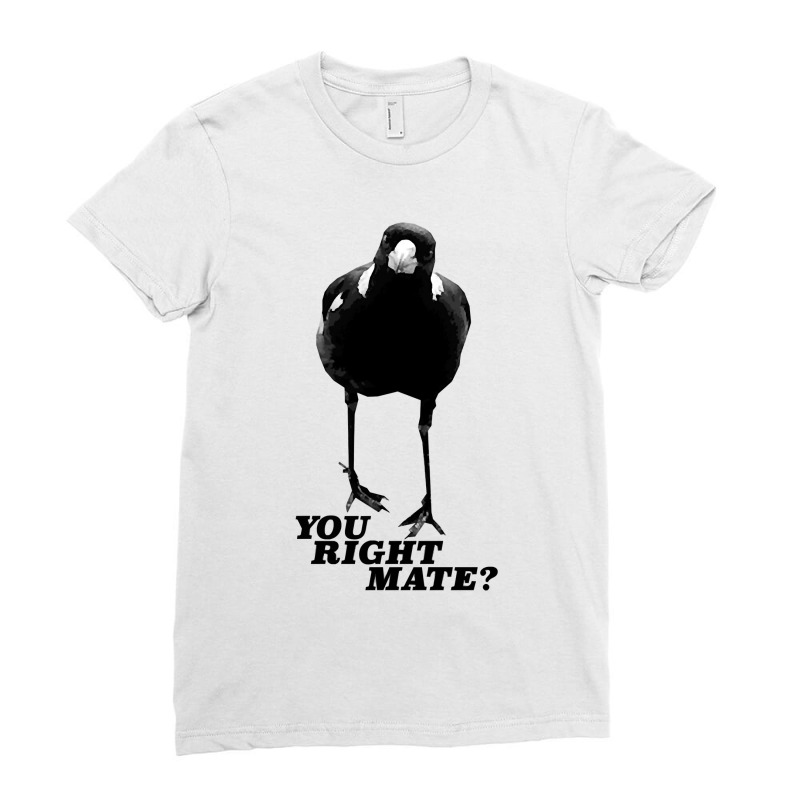 Magpie Season Ladies Fitted T-Shirt by Jose-Rodriguez | Artistshot