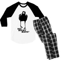 Magpie Season Men's 3/4 Sleeve Pajama Set | Artistshot