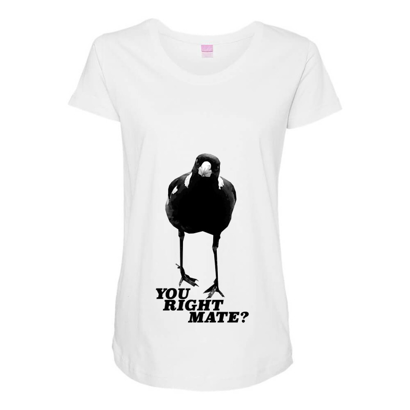 Magpie Season Maternity Scoop Neck T-shirt by Jose-Rodriguez | Artistshot