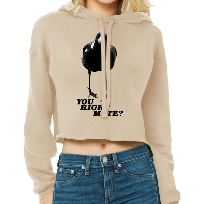 Magpie Season Cropped Hoodie by Jose-Rodriguez | Artistshot