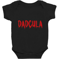 Dadcula   Dracula   Cute Funny Halloween Costume Design Essential T Sh Baby Bodysuit | Artistshot