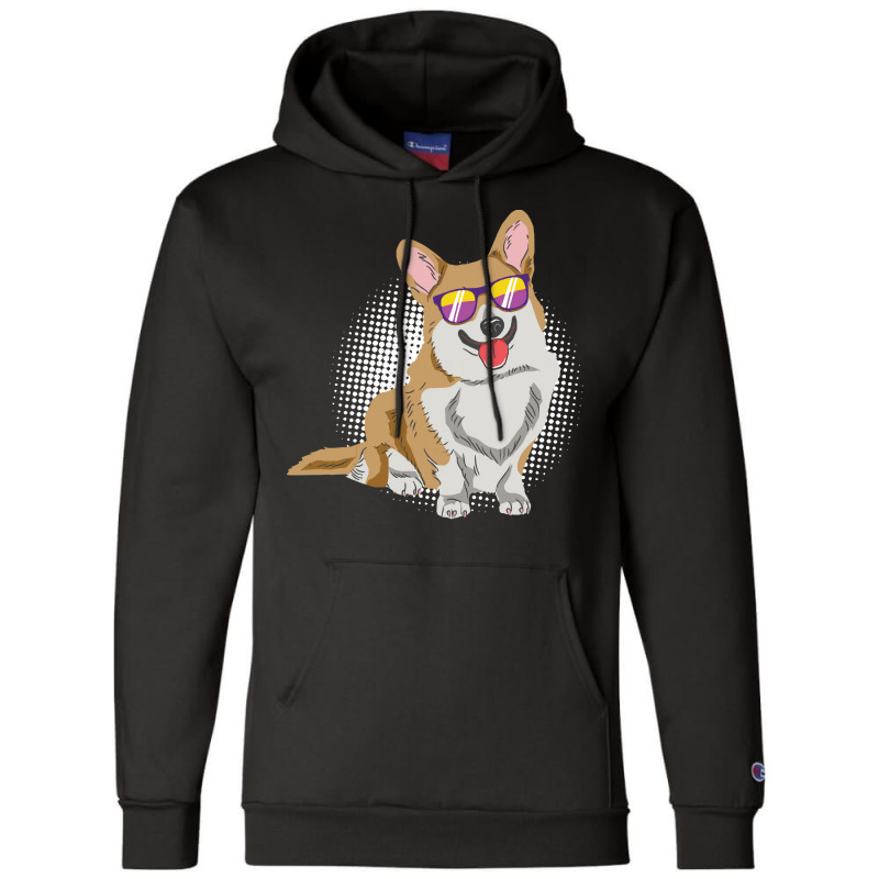 Welsh Corgi T  Shirt Welsh Corgi Dog T  Shirt Champion Hoodie by huntingsignpost | Artistshot