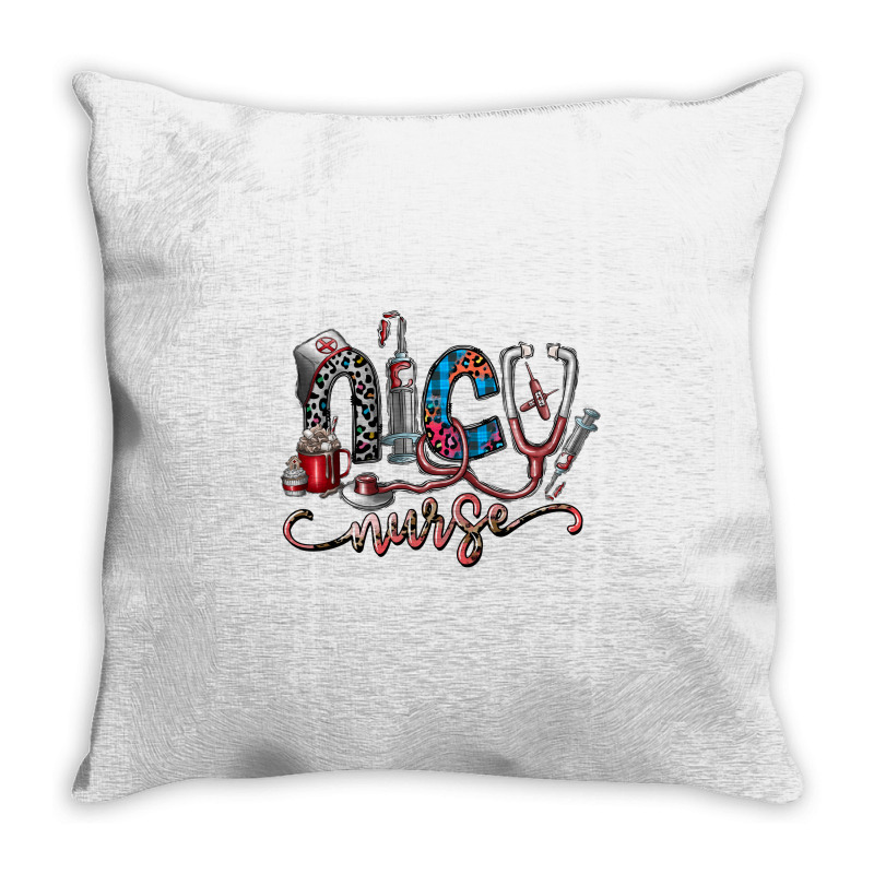 Nice Nurse Throw Pillow | Artistshot