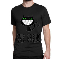 Evil Genius Funny Feline Smiling Cat Owner Raglan Baseball Tee Classic T-shirt | Artistshot