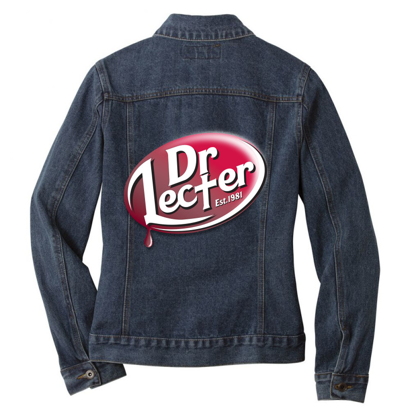 Classic Retro  Psychological Art Ladies Denim Jacket by BraylonArtists | Artistshot