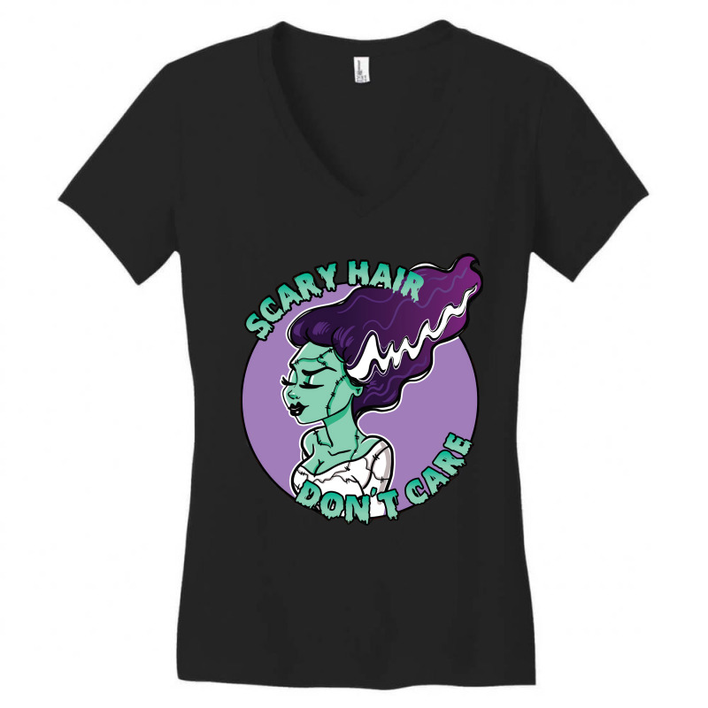 Classic Retro  Scary Women My Favorite Women's V-Neck T-Shirt by LoganArtists | Artistshot