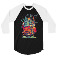 Moving Castle 3/4 Sleeve Shirt | Artistshot