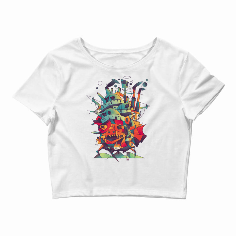 Moving Castle Crop Top by Jose-Rodriguez | Artistshot