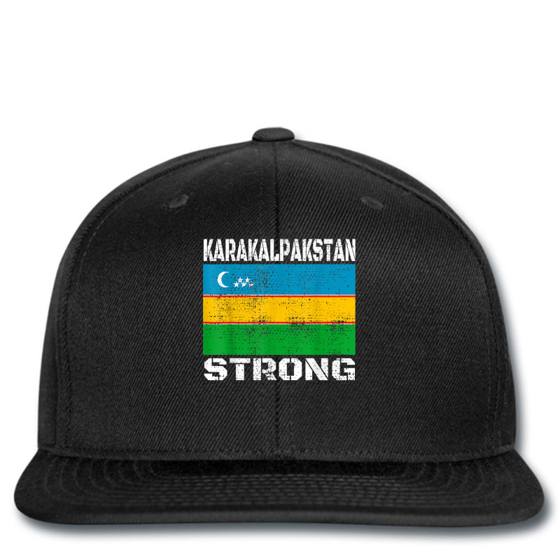 Karakalpakstan Flag Uzbekistan T Shirt Printed hat by ebonycry | Artistshot