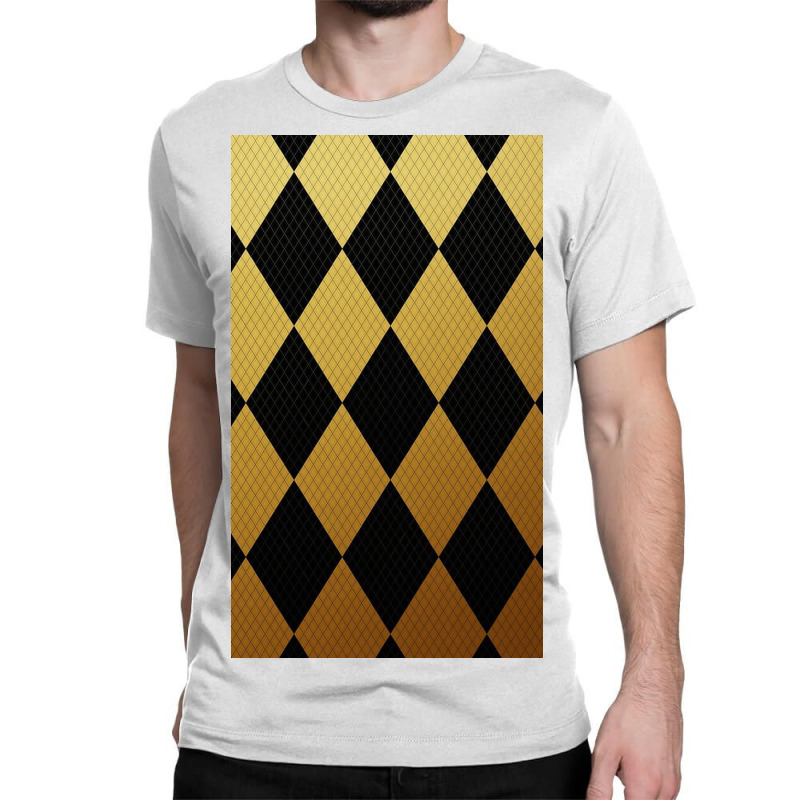 Gold And Black Diamonds Classic T-shirt by Carterijg | Artistshot