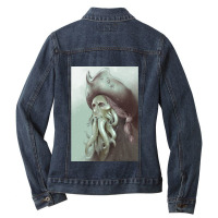 Graphic Picture  Lecters Games Characters Ladies Denim Jacket | Artistshot