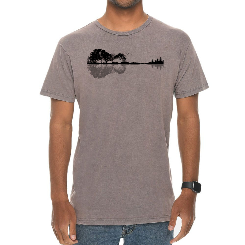 Nature Guitar Vintage T-Shirt by Jose-Rodriguez | Artistshot