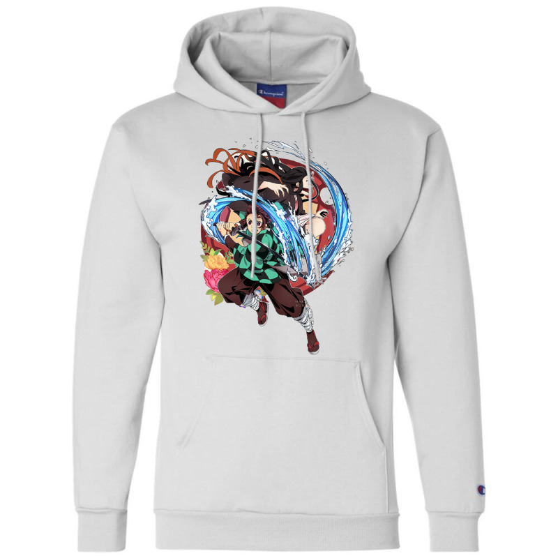 Custom Demons Brother Sister Power Collaboration Champion Hoodie