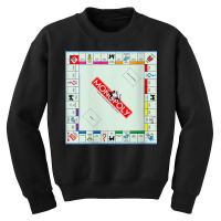 Womens Monopoly Gameboard V Neck T Shirt Youth Sweatshirt | Artistshot