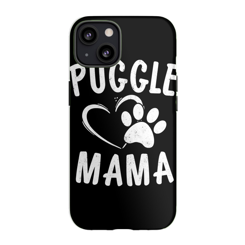 Cute Puggle Mama Gift Pet Pugs Lover Apparel Dog Pug Mom iPhone 13 Case by sieuduong86 | Artistshot