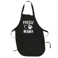 Cute Puggle Mama Gift Pet Pugs Lover Apparel Dog Pug Mom Full-length Apron | Artistshot