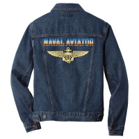 Fly Naval Aviator Classic Naval Officer Pilot Wing Navy Sweatshirt Men Denim Jacket | Artistshot