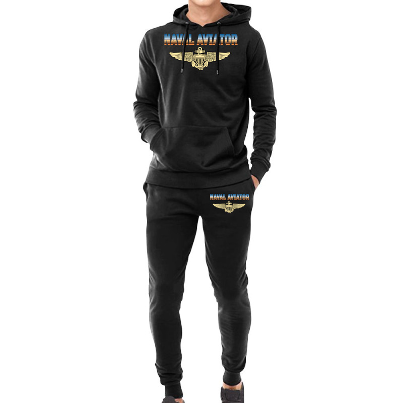 Fly Naval Aviator Classic Naval Officer Pilot Wing Navy Sweatshirt Hoodie & Jogger set by swaratpoavonabil | Artistshot