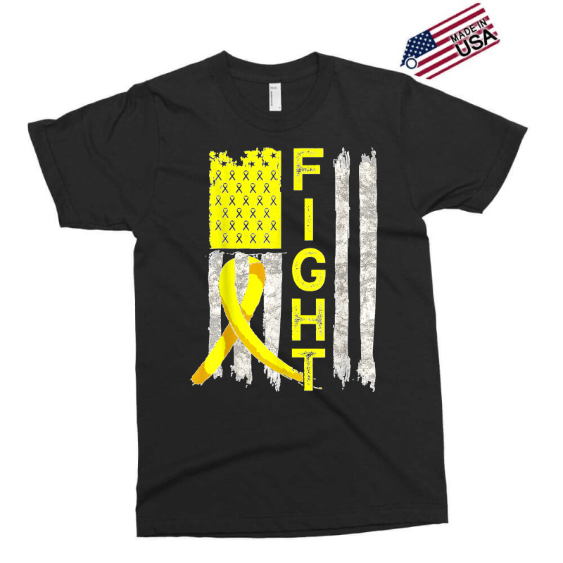 Fight Sarcoma Cancer Awareness American Flag Bone Cancer Exclusive T-shirt by WirtzRichard | Artistshot