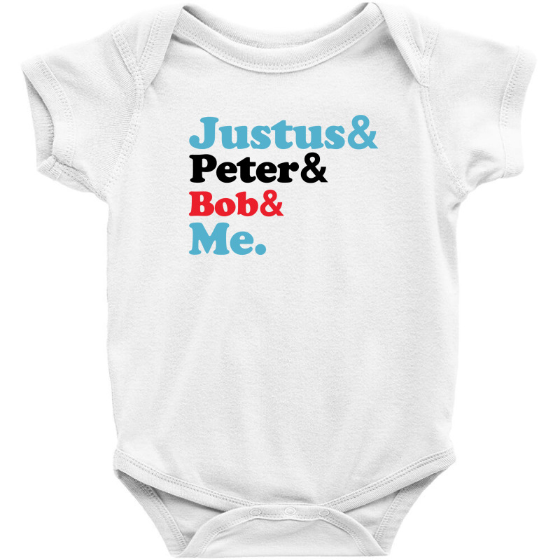 Justus Peter Bob Me For Light Baby Bodysuit by autlu2024 | Artistshot