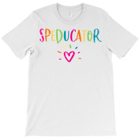 Sped Teacher   Speducator Heart T Shirt T-shirt | Artistshot