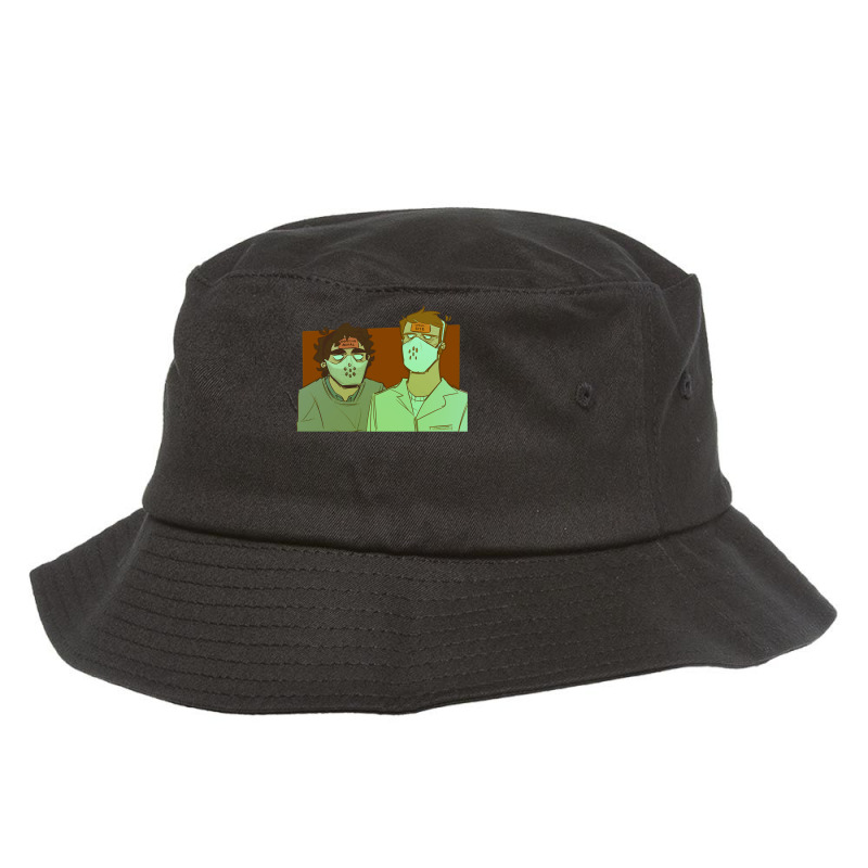 Vintage Animation  Mizumono Gift Men Bucket Hat by BraylonArtists | Artistshot