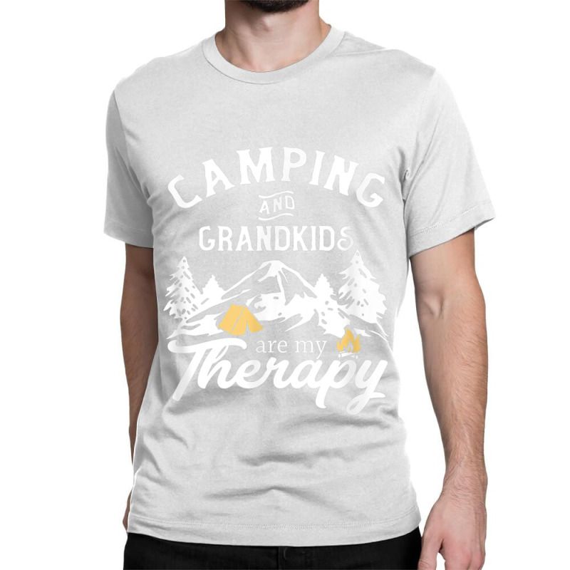 Camping Is My Therapy Funny Camping Zip Tote Bag