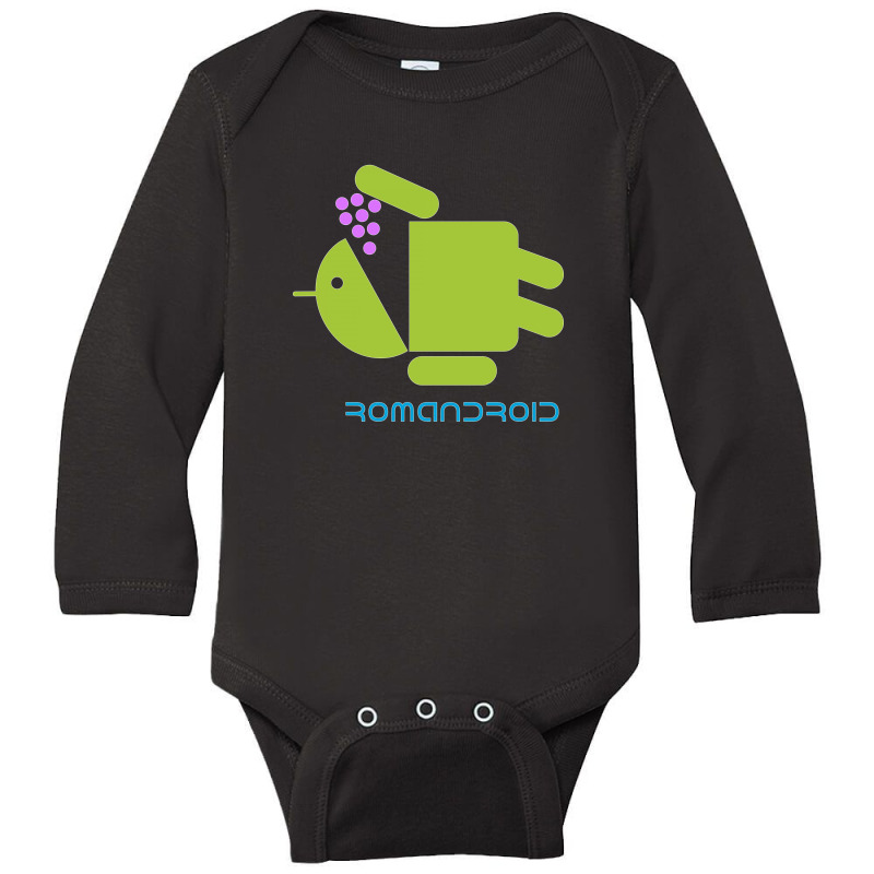 Roman Android Long Sleeve Baby Bodysuit by Diego | Artistshot