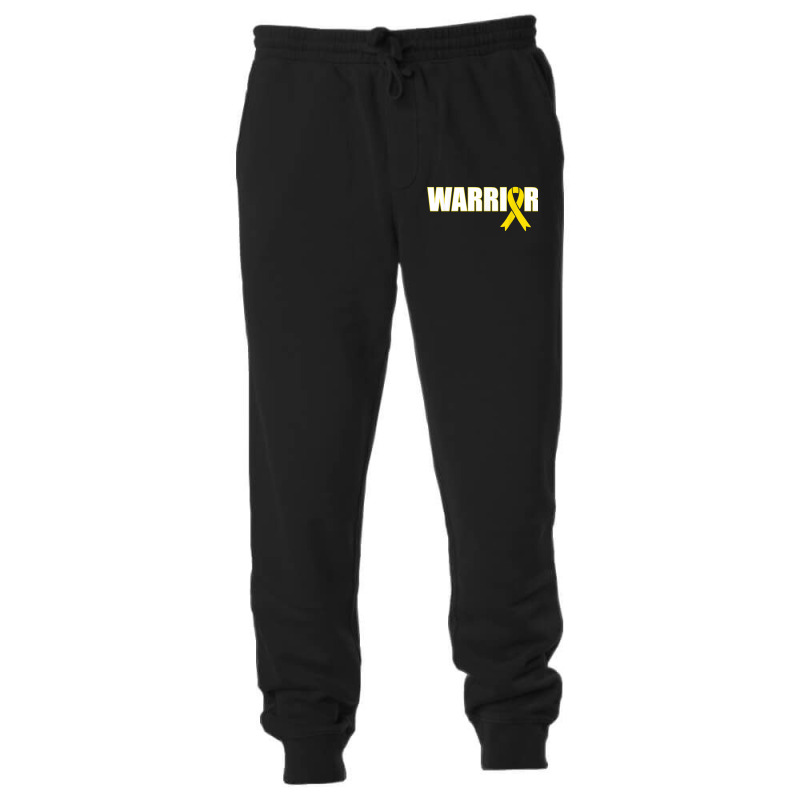 Bone Cancer Warrior Sarcoma Yellow Ribbon Unisex Jogger | Artistshot