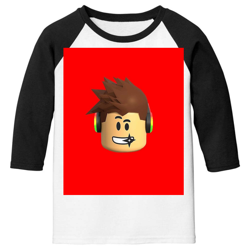 ROBLOX FACE' Kids' Longsleeve Shirt