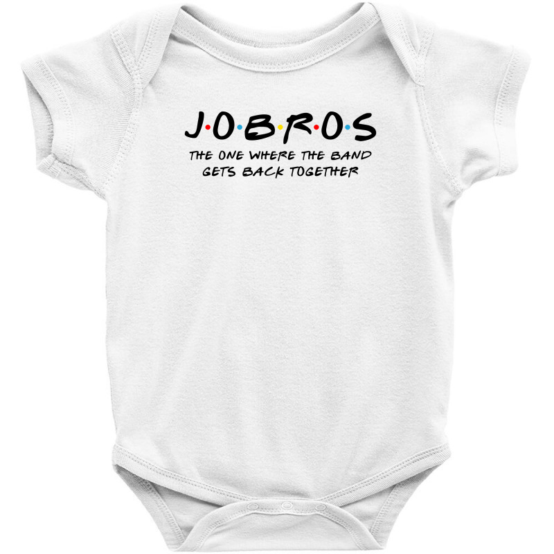 Jonas Brothers Friends Tv Show For Light Baby Bodysuit by autlu2024 | Artistshot