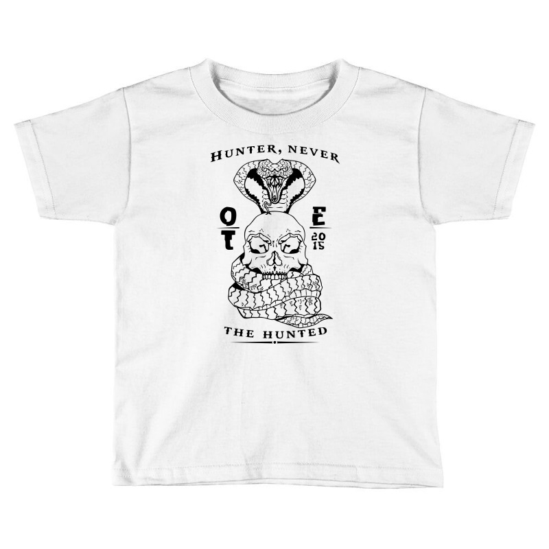 Ote Hunter Never The Hunter Toddler T-shirt by Specstore | Artistshot