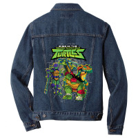 Vintage Classic Cartoon  Super Turtle Bros Womens Music Men Denim Jacket | Artistshot