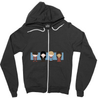 Merlin, Morgana, Arthur, Guinevere, Chibi Merlin Merlin Zipper Hoodie | Artistshot