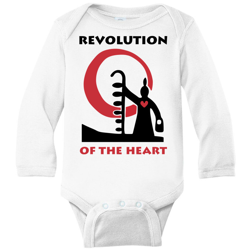 Revolution Of The Heart Long Sleeve Baby Bodysuit by Jose-Rodriguez | Artistshot