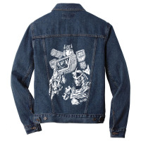 Vintage Graphic  Ninja Video Games Character Men Denim Jacket | Artistshot