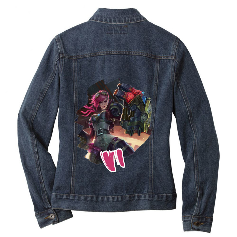 Mens Best Rocket Women My Favorite Ladies Denim Jacket by IsisArtists | Artistshot