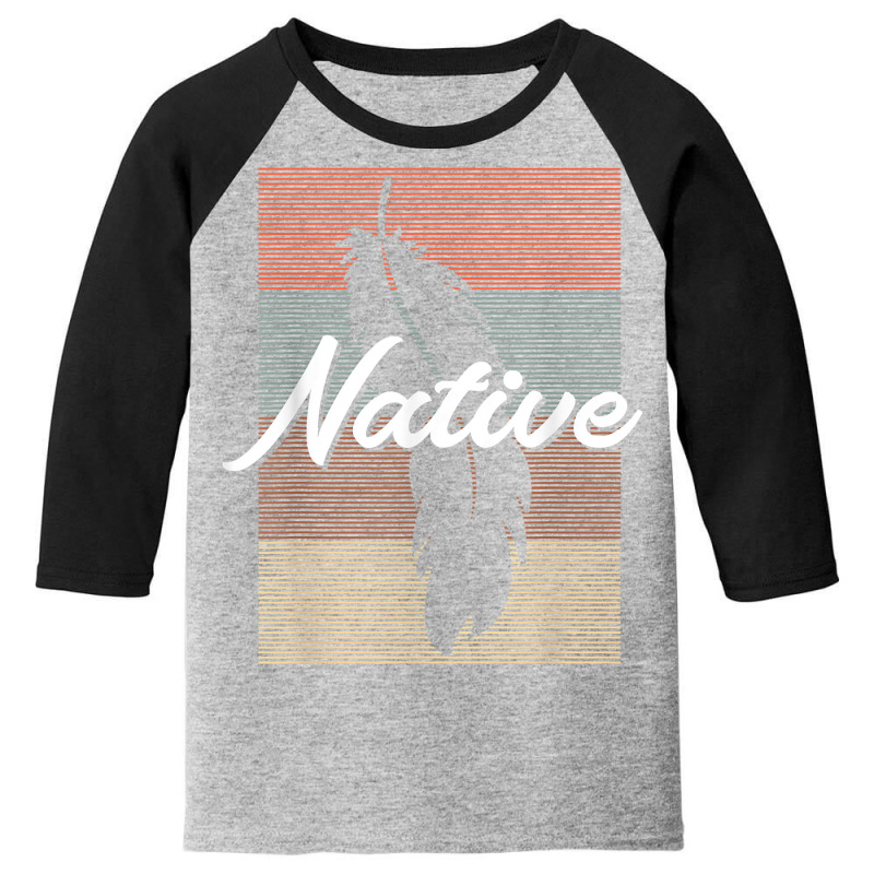 Native   Native American Pride T Shirt Youth 3/4 Sleeve by densonozmastonmq | Artistshot