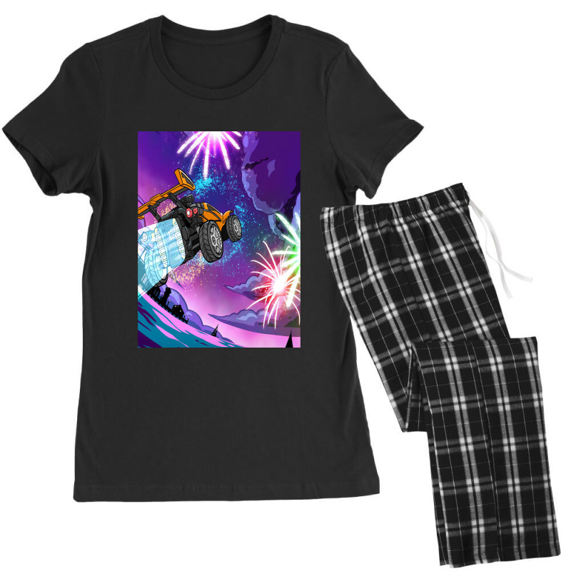 Music Retro Rocket Gift Men Women's Pajamas Set by IsisArtists | Artistshot