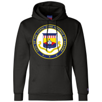 Seal Of The Panama Canal Zone   Isthmus Of Panama   Zonian Champion Hoodie | Artistshot