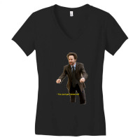 Funny Man Literally Chris Call Me Women's V-neck T-shirt | Artistshot