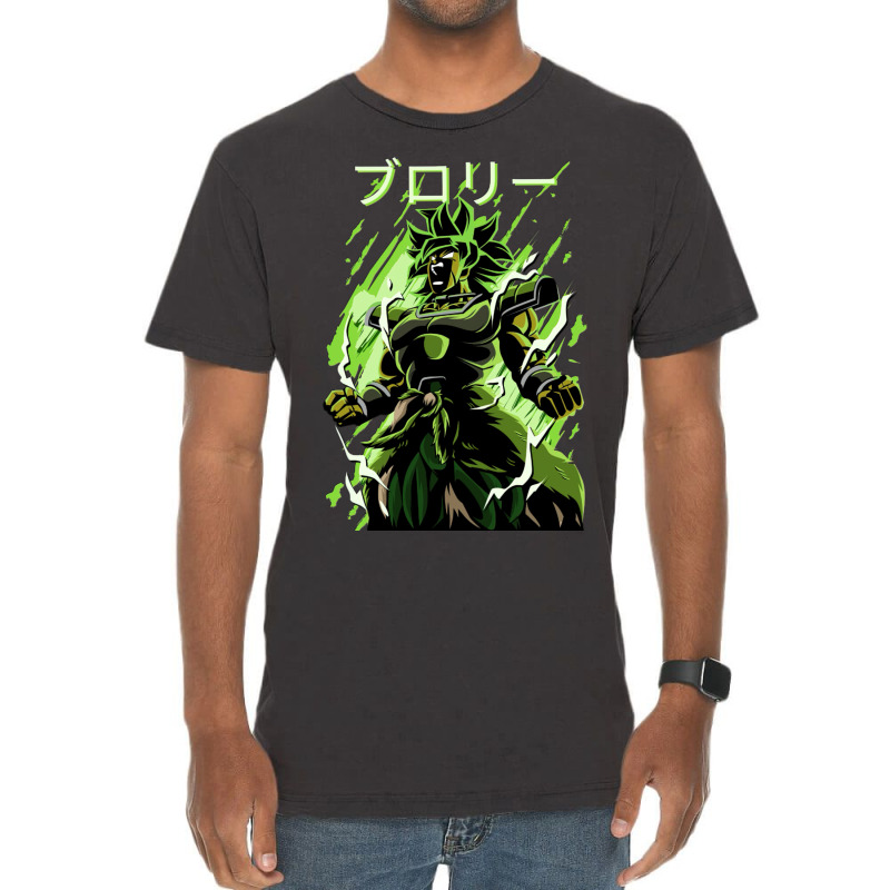 Dragonball Broly Roarr Vintage T-Shirt by Ha Thu | Artistshot