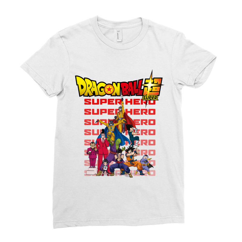 Dragonball Superhero Ladies Fitted T-Shirt by Ha Thu | Artistshot