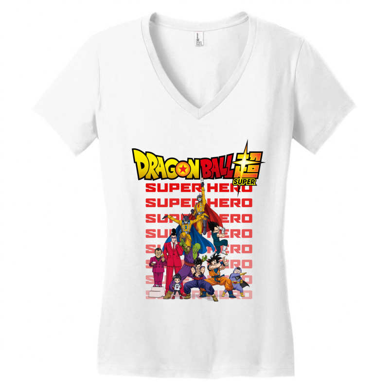 Dragonball Superhero Women's V-Neck T-Shirt by Ha Thu | Artistshot