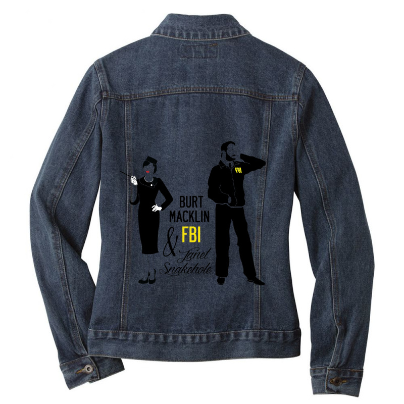 Music Retro Man Humor Gift Men Ladies Denim Jacket by IzabelleArtists | Artistshot