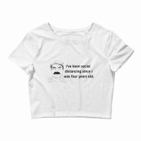 Music Retro Man Humor Mens My Favorite Crop Top | Artistshot