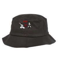 Playing  Chibi Character Men Women Bucket Hat | Artistshot