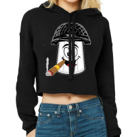 Retro  Heroes Man Gift Men Cropped Hoodie | Artistshot