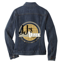 Graphic Picture Burt Macklin Mens Funny Ladies Denim Jacket | Artistshot