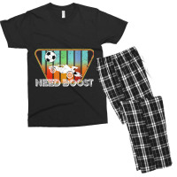 Vintage Retro Heroes Man Day Gift Men's T-shirt Pajama Set | Artistshot